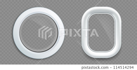 Aircraft or rocket windows portholes. 114514294