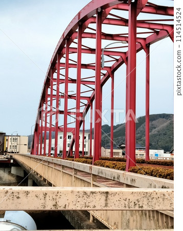 Red iron bridge Red iron bridge 114514524