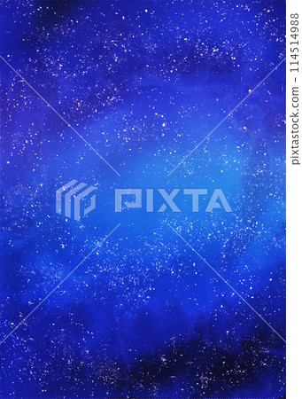 Blue night sky with stars Blue night sky with stars 114514988