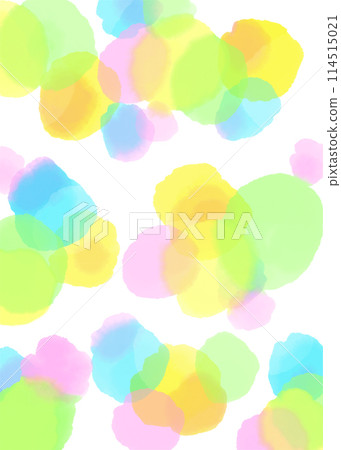 Colorful pale polka dots Colorful pale polka dots 114515021