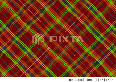 Tartan plaid pattern with texture. 114515522