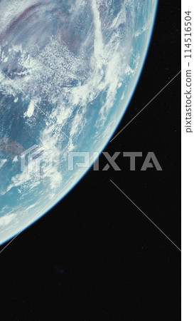 Close Up of Earth From Space Close Up of Earth From Space 114516504