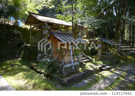 Yase Hachiman Shrine, a sub-shrine within the grounds, Sakyo Ward, Kyoto City 114517041