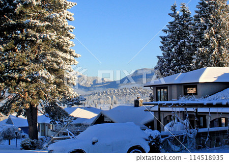 Burnaby, British Columbia, on a sunny winter day Burnaby, British Columbia, on a sunny winter day 114518935