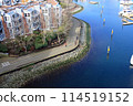 Vancouver seafront on a sunny winter day. British Columbia, Canada 114519152
