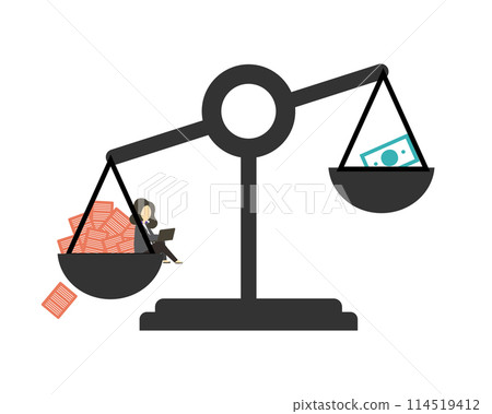 workload compare to low salary and make you feel overwhelmed  114519412