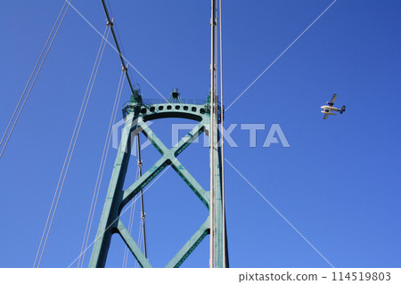Lion Gate bridge. Vancouver, British Columbia, Canada 114519803