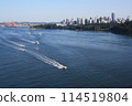 Vancouver Harbour, Stanley Park and Vancouver downtown 114519804