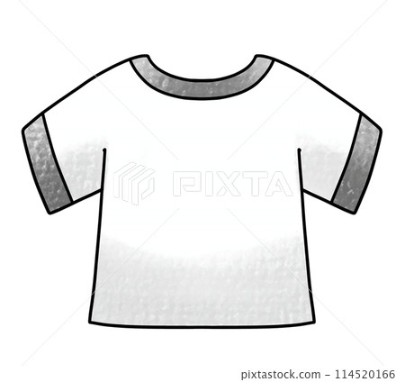 Loose and simple short-sleeved shirt 2 Analog style 114520166