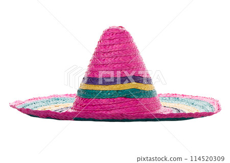 Colorful mexican sombrero Colorful mexican sombrero 114520309
