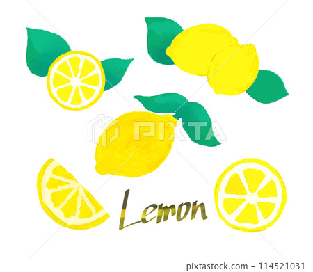 Fresh and refreshing lemon Fresh and refreshing lemon 114521031
