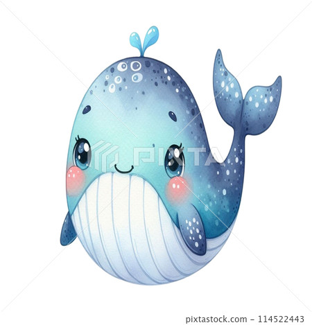 fish whale cute 114522443