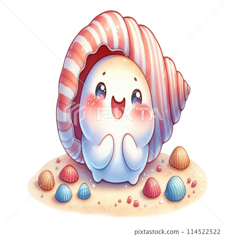 cute shellfish 114522522