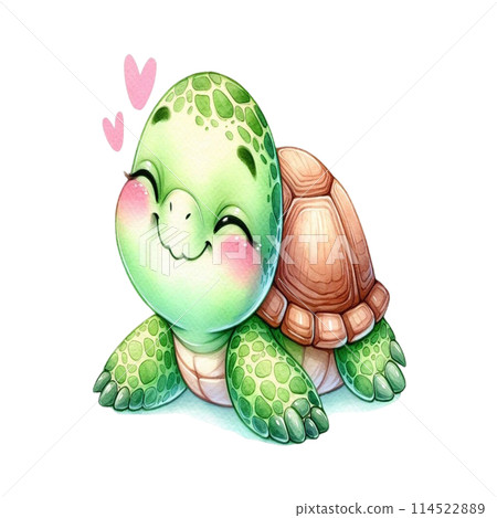 cute turtle  114522889