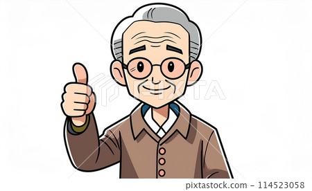 高級插圖白色背景 114523058