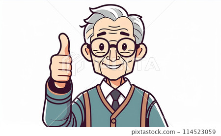 高級插圖白色背景 高級插圖白色背景 114523059