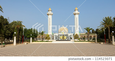 Mausoleum of Habib Bourgiba, first President of Republic of Tunisia. Monastir Mausoleum of Habib Bourgiba, first President of Republic of Tunisia. Monastir 114523071