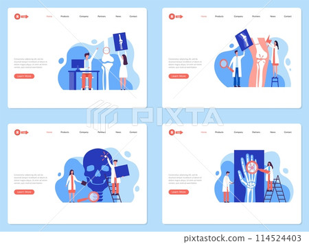 Medical landing doctor check patient business landing web pages templates Medical landing doctor check patient business landing web pages templates 114524403