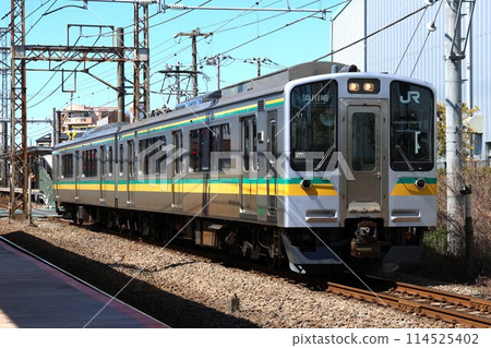 [JR東日本] E127系列（南部支線：小田榮站） 114525402