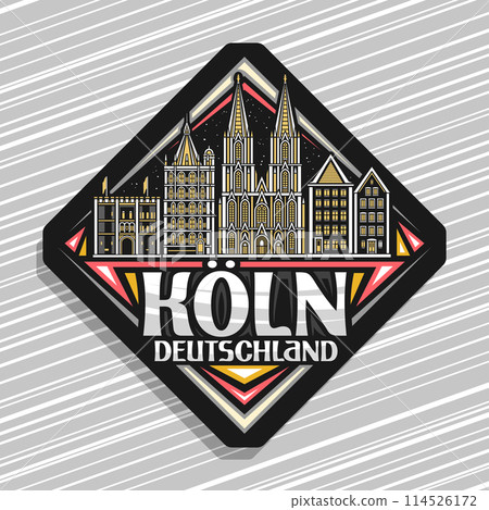 Vector logo for Koln Vector logo for Koln 114526172