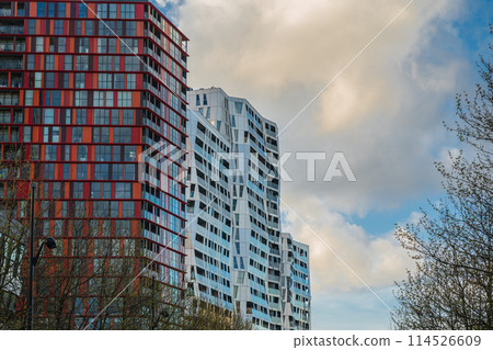 Building in front of Rotterdam Central Station, Netherlands 114526609