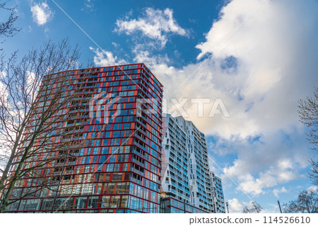 Building in front of Rotterdam Central Station, Netherlands 114526610