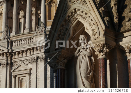 St Paul's Cathedral in London, Ancient Gothic Cathedral, of European Architecture and Religious Art 114526718