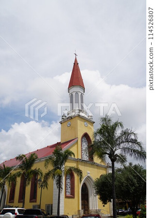Notre Dame Cathedral in Papeete, Tahiti 114526807
