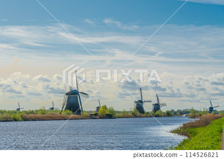 荷蘭 Kinderdijk-Elshout 的風車網絡 荷蘭 Kinderdijk-Elshout 的風車網絡 114526821