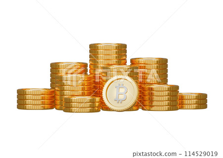 Bitcoin illustration 114529019