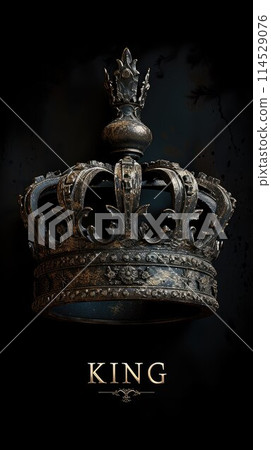 Royal elegance: captivating logo text king design, symbolizing majesty, authority, and regal sophistication, perfect for branding and marketing ventures Royal elegance: captivating logo text king design, symbolizing majesty, authority, and regal sophistication, perfect for branding and marketing ventures 114529076