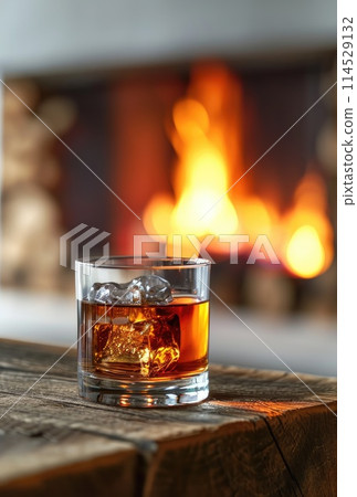 Whiskey Scotch Brandy Alcoholic beverage, relaxation and recreation, luxury elegance rich tapestry of flavors, crafting an intoxicating elixir Whiskey Scotch Brandy Alcoholic beverage, relaxation and recreation, luxury elegance rich tapestry of flavors, crafting an intoxicating elixir 114529132