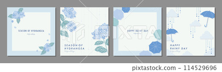 雨季繡球花雨天RAINY DAY素材集框架背景向量圖簡單 雨季繡球花雨天RAINY DAY素材集框架背景向量圖簡單 114529696