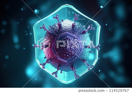 Immune defense , protecting your health and well-being through a strong immune system and disease prevention. 114529767