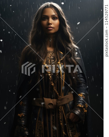 Native american, American Indians, First Americans or Indigenous Americans, Indigenous peoples of the United States. culture authenticity, ethnic attire, tradition. 114529771