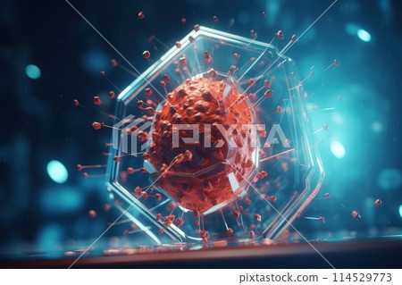 Immune defense , protecting your health and well-being through a strong immune system and disease prevention. 114529773