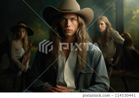 Country souls: a glimpse into the lives of resilient, kind-hearted people in the tranquil embrace of rural landscapes, where simplicity and genuine connections define the essence of country living Country souls: a glimpse into the lives of resilient, kind-hearted people in the tranquil embrace of rural landscapes, where simplicity and genuine connections define the essence of country living 114530441