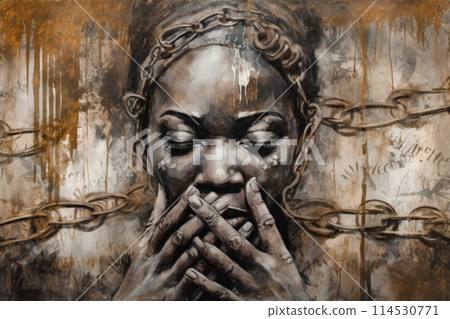 Black History Month. Honoring the legacy, achievements, and contributions of african american community throughout history. Confronting discrimination, promoting equality, fostering social change. 114530771