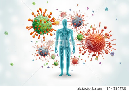 Immune defense , protecting your health and well-being through a strong immune system and disease prevention. 114530788