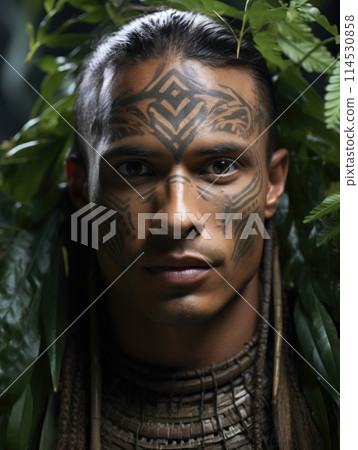 Native american, American Indians, First Americans or Indigenous Americans, Indigenous peoples of the United States. culture authenticity, ethnic attire, tradition. 114530858