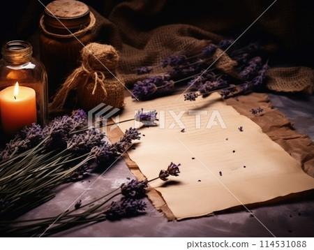 Flowers with vintage paper. Perfect old paper frame with floral decoration. Background copy space text. Flowers with vintage paper. Flowers with vintage paper. Perfect old paper frame with floral decoration. Background copy space text. Flowers with vintage paper. 114531088