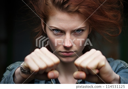 Confident woman. Celebrating women's history month: a tribute to enduring legacy of female empowerment, girl power, women empowerment, gender equality, feminism, journey of resilience and progress 114531125