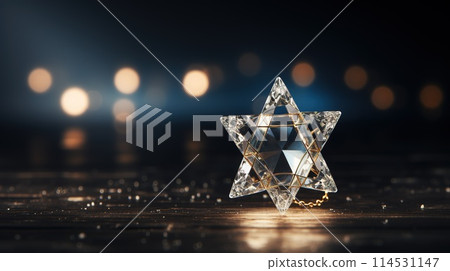 Star of David, ancient symbol, emblem in the shape of a six-pointed star, Magen, culture faith, Israel Jews, symbol symbolism, flag emblem item. Star of David, ancient symbol, emblem in the shape of a six-pointed star, Magen, culture faith, Israel Jews, symbol symbolism, flag emblem item. 114531147