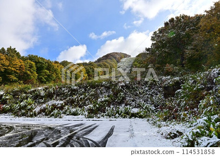 秋天的八甲田山滑雪場 秋天的八甲田山滑雪場 114531858