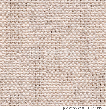Light beige cotton canvas texture. Seamless pattern background. Light beige cotton canvas texture. Seamless pattern background. 114531956