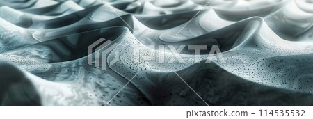 Icy blue waves with a cold and serene appearance, evoking a sense of calm and tranquility. Icy blue waves with a cold and serene appearance, evoking a sense of calm and tranquility. 114535532