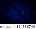 Beautiful Abstract Grunge Decorative Navy Blue Dark Wall Background or Texture 114536749