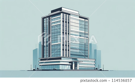俯瞰港口的建築物 114536857