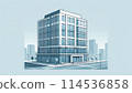 白色建築與黑白建築模型 114536858