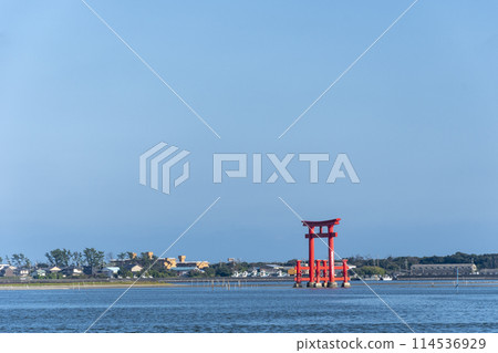 Scenery of Lake Hamana and Bentenjima Scenery of Lake Hamana and Bentenjima 114536929